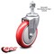 Service Caster Advance Tabco 190TA255PCST Replacement Caster ADV-SCC-TS20S514-PPUB-RED-121334 - alternate 2
